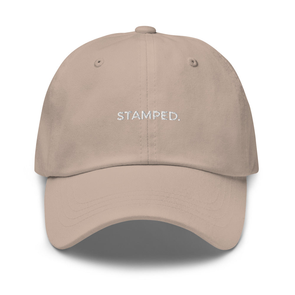Stamped Dad Hat